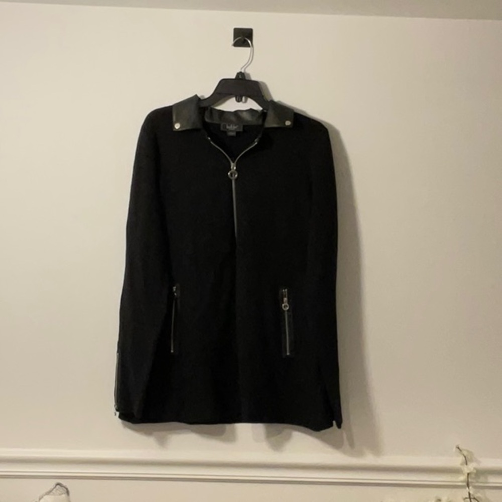 Belldini Black Zippered Jacket